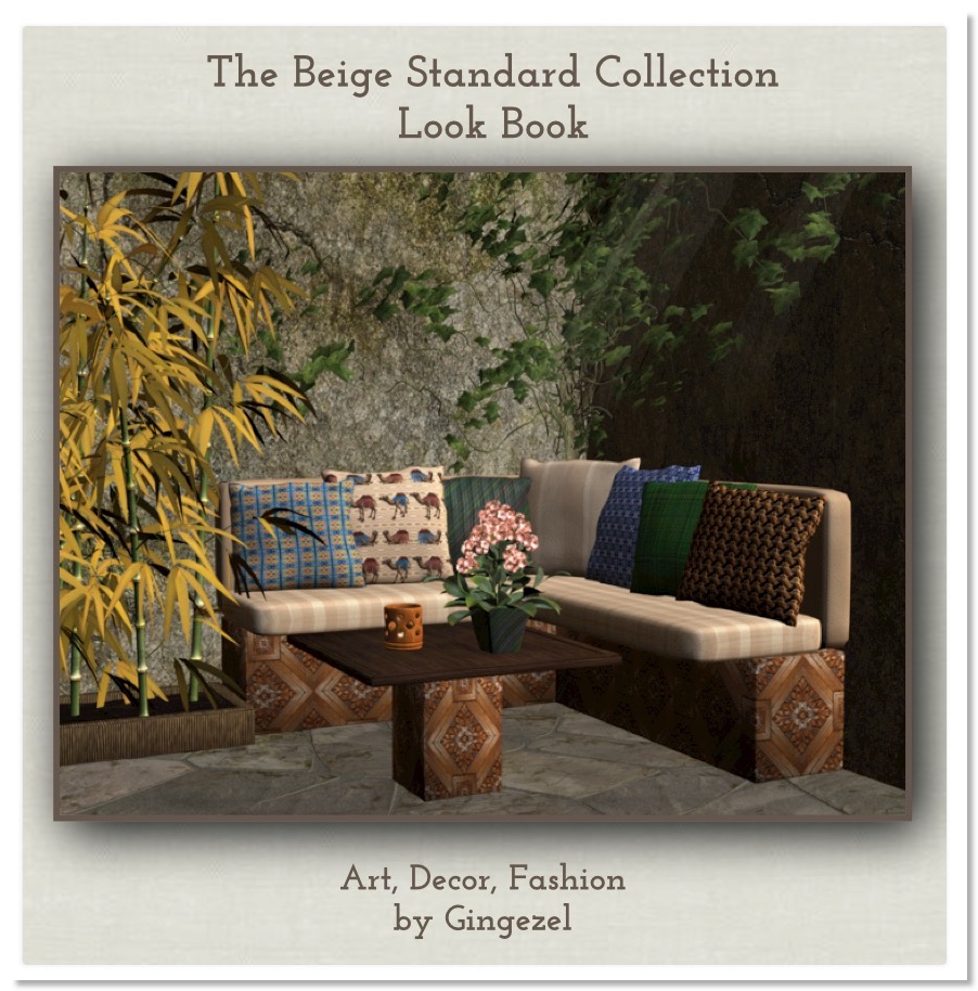Cover for the Gingezel Beige Standard Look Book.